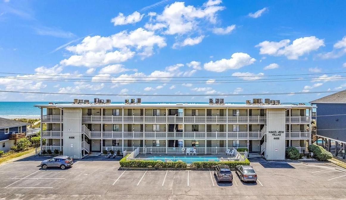 Beautiful Beachfront-Oceanfront First Floor 2Br 2Ba Condo In Cherry Grove, North Myrtle Beach! Renovated With A Fully Equipped Kitchen, 3 Separate Beds, Pool, Private Patio & Steps To The Sand! 外观 照片